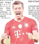  ??  ?? Robert Lewandowsk­i