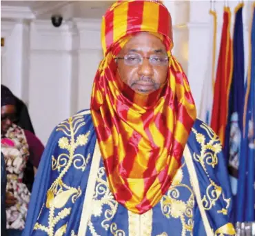  ??  ?? Emir of Kano, Muhammadu Sanusi II