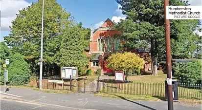  ?? News PICTURE: GOOGLE ?? Humberston Methodist Church