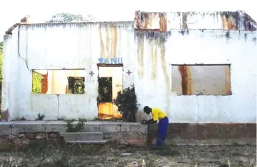  ?? ?? One of the buildings at Chiurwi Primary School that was used as a clinic at Dzapasi Assembly Point