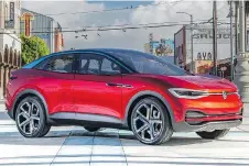  ?? VOLKSWAGEN ?? The Volkswagen ID Crozz is still in the concept phase.