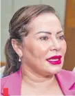  ?? ?? La senadora liberocart­ista Noelia Cabrera, quien tuvo 22.000 votos preferenci­ales en las elecciones generales.