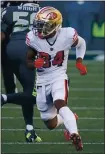  ?? STEPHEN BRASHEAR — AP ?? 49ers wide receiver Kendrick Bourne is back on the COVID-19 reserve list, three days after he and three others came off it.