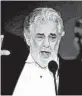  ?? LASZLO BALOGH/AP 2019 ?? Placido Domingo said he is “no longer afraid to speak out” about the allegation­s of sexual misconduct against him.