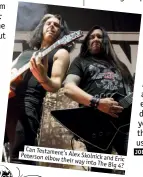  ??  ?? Can testament’sAlex Skolnick Peterson elbow anderic their way intothe Big 4?