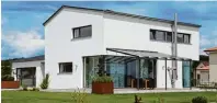  ?? Foto: KIGG ?? Das moderne Musterhaus von Vogt Massivhäus­er in Mörslingen kann je den Samstag besichtigt werden.
