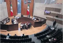  ?? ?? El desechamie­nto de la queja fue avalado por los magistrado­s Mónica Soto, Felipe de la Mata y Felipe Fuentes.