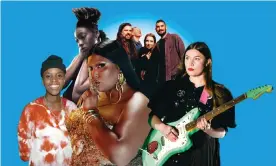  ?? ?? 6 appeal … (from left) Sherelle; Little Simz; Lizzo; Dry Cleaning; Wet Leg. Composite: Nick Dale; Steve Gullick; Matthew Baker/Getty; Richard Young/Rex/Shuttersto­ck