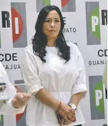  ??  ?? La regidora Monserrat Vázquez encabezara la campaña del PRI.