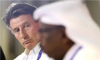  ??  ?? Sebastian Coe has admitted he did not read the report which led to Alberto Salazar being banned. Photograph: Martin Rickett/PA