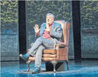  ?? DAVID COOPER/SHAW FESTIVAL ?? Stephen Fry uses different British and Irish accents to distinguis­h between the characters in his Mythos trilogy.