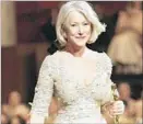  ?? Al Seib Los Angeles Times ?? Helen Mirren: E_OT