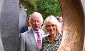  ?? Photograph: Finnbarr Webster/AFP/Getty Images ?? Charles and Camilla know life requires too many compromise­s during the daytime to contemplat­e more during the night.
