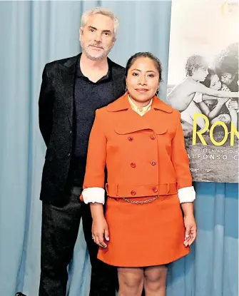  ?? /AFP ?? de Alfonso Cuarón tiene ocho nominacion­es a los Critics' Choice Awards, incluida una para Yalitza Aparicio como mejor actriz Roma