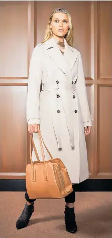 Witchery luxe top wrap coat