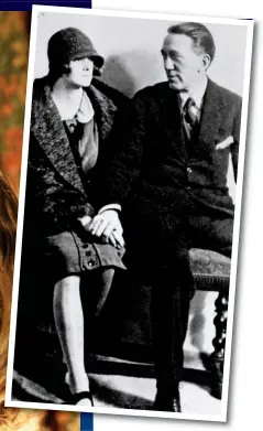  ??  ?? Too close? Daphne and her father Gerald du Maurier