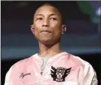  ?? The Associated Press ?? CHANGE: Pharrell Williams performs at To the Rescue! Los Angeles Human Society Benefit on April 22 in Los Angeles.