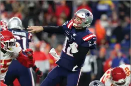  ?? File photo ?? Tom Brady won six Super Bowls with the Patriots. Can he take the Buccaneers, a team that hasn’t reached the playoffs since 2007, to the promised land?