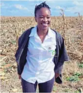  ?? /VUKUZENZEL­E ?? Mpumi Maesela left her bank job to follow her passion.