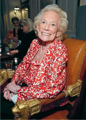  ?? GETTY ?? Iris Love at a book launch in New York in 2018. She has died after being diagnosed with Covid-19.