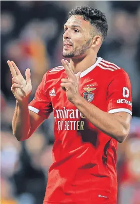  ?? ?? Gonçalo Ramos marcou três golos no Mundial do Catar