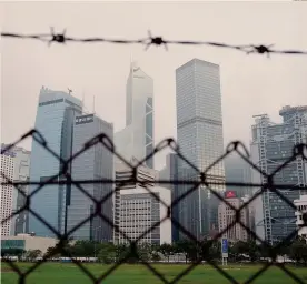  ??  ?? Futuro incerto.
Lo skyline di Hong Kong: la città è uno dei più importanti hub finanziari al monndo
REUTERS