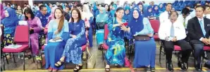  ??  ?? SEBAHAGIAN daripada 472 AKP daerah Kudat, Kota Marudu dan Pitas yang menghadiri program julung kali dianjurkan.