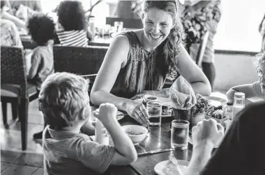  ?? Dreamstime / Tribune News Service ?? After two years of pandemic-stymied Mother’s Day celebratio­ns, demand for restaurant tables is booming.