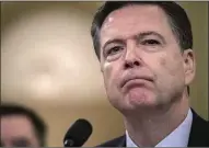  ??  ?? Comey: looking into possible collusion