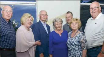  ??  ?? Michael and Betty McKeown with Betty’s family, Eugene, Patsy, Declan, Marian and Sean.