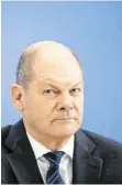  ?? FOTO: IMAGO ?? Bundesfina­nzminister Olaf Scholz: martialisc­h gegen die Krise.