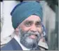  ??  ?? Harjit Singh Sajjan