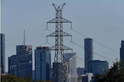  ?? Photograph: Darren England/AAP ?? Queensland and New South Wales are facing potential power blackouts.