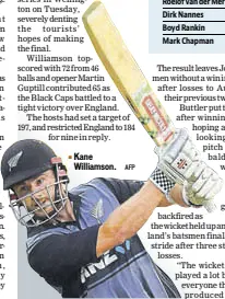  ?? AFP ?? Kane Williamson.