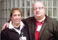  ?? GIL COHEN - FOR DIGITAL FIRST MEDIA ?? Hazel Stanton, registered nurse, and Leo Scaccia, chief of Medic 93, Brandywine Hospital.