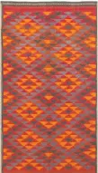  ?? EBAY ?? Some designs, like a handwoven traditiona­l wool kilim, never go out of style, says Alexa Battista.