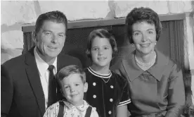  ?? ?? ‘It’s about looking at it from a different perspectiv­e’ … Ronald Reagan with Nancy, Patti and Ron Jnr in 1961. Photograph: CBS Photo Archive/Getty Images