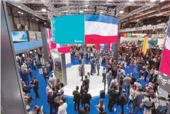  ?? MARIELA MEJÍA ?? Vista parcial del estand de República Dominicana en Fitur 2024, en Madrid.