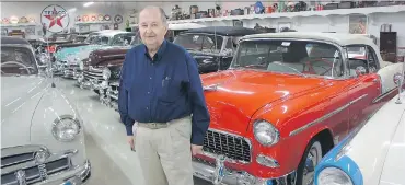  ?? ALYN EDWARDS / DRIVING ?? Jim Ratsoy has sold 100 of his best classic vehicles to a Chinese buyer who plans to open a large museum in Beijing.