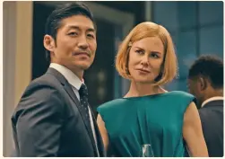  ?? ?? Kidman’s latest series is Amazon Prime Video’s “Expats,” with Brian Tee.