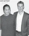  ?? ANITA BUGGE, WIREIMAGE ?? The charity created by Facebook co- founder Mark Zuckerberg and his wife, Priscilla Chan, is teaming up with The College Board to help pave the way for millions of students on their way to college.