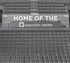  ?? CHRIS LANDSBERGE­R/THE OKLAHOMAN ?? Oklahoma City’s Paycom Center will host Thunder and Blue doublehead­ers this season with the Blue of the G League moving across the street to play all of its home games at the NBA arena.