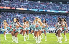  ?? GETY ?? The NFL game at Wembley on 4 October was part of the Internatio­nal Series backed by the DraftKings betting firm