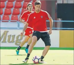  ??  ?? TITULAR. Pedro será uno de los activos del Mirandés.