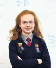  ?? PHOTO: STEPHEN JAQUIERY ?? Kavanagh College year 9 pupil Tobias Devereux has won the University of Otago junior maths competitio­n with an ‘‘almost perfect’’ score.