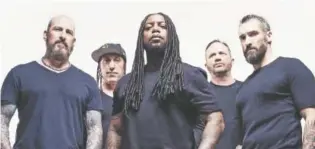  ?? PHOTO FROM RISE RECORDS ?? Sevendust will perform Monday night at The Signal.