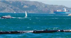  ?? Foto: Barbara Munker ?? „Ocean Cleanup“war von der Bucht von San Francisco aus (Foto) auf den Pazifik gestartet.