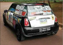  ?? SUBMITTED PHOTO ?? Fitted with a green pill disposal box in the cargo area, the vehicle showed up at some community “National Night Out” events this week.