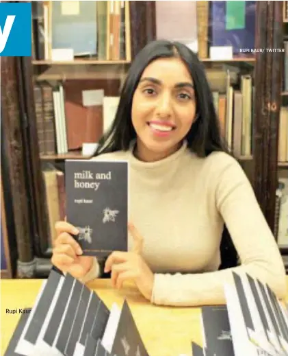  ??  ?? Rupi Kaur