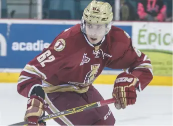  ?? - Archives ?? Daniil Miromanov troquera l’uniforme du Titan d’Acadie-Bathurst pour celui des Wildcats de Moncton.